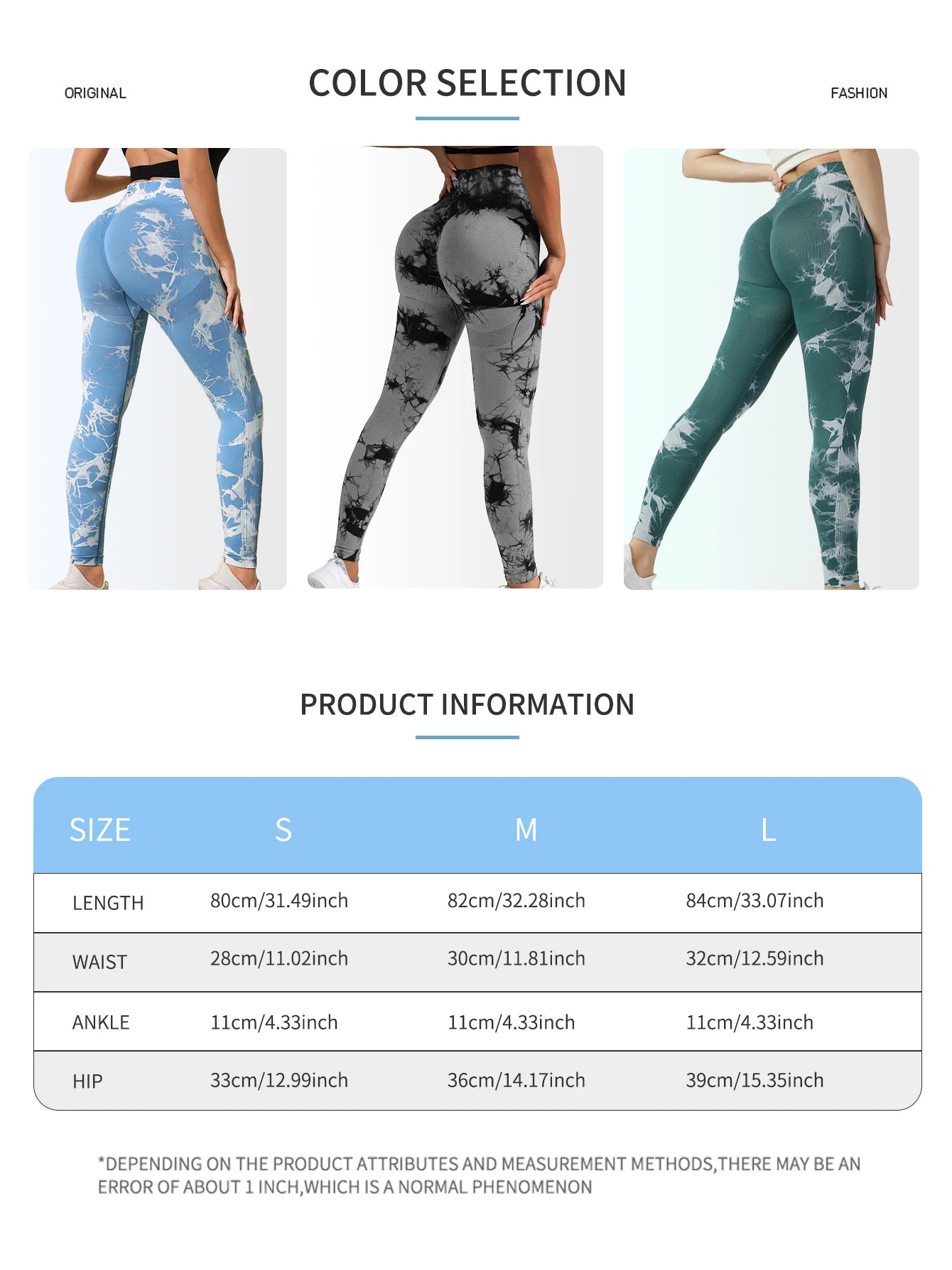 Tie Dye Yoga Pants Sport Leggings