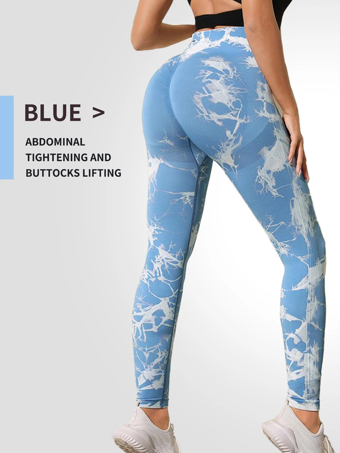 Tie Dye Yoga Pants Sport Leggings