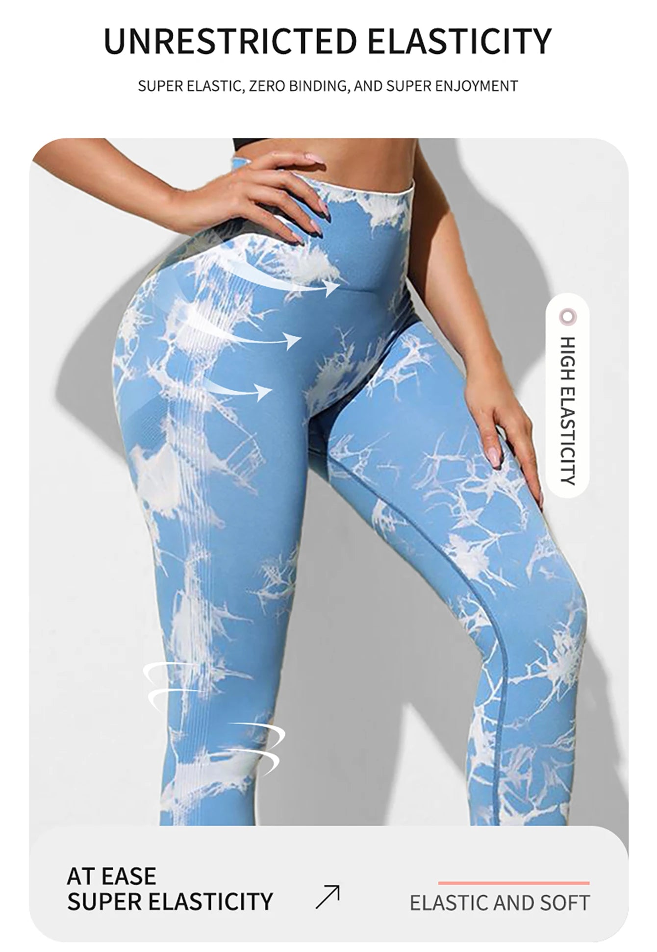 Tie Dye Yoga Pants Sport Leggings