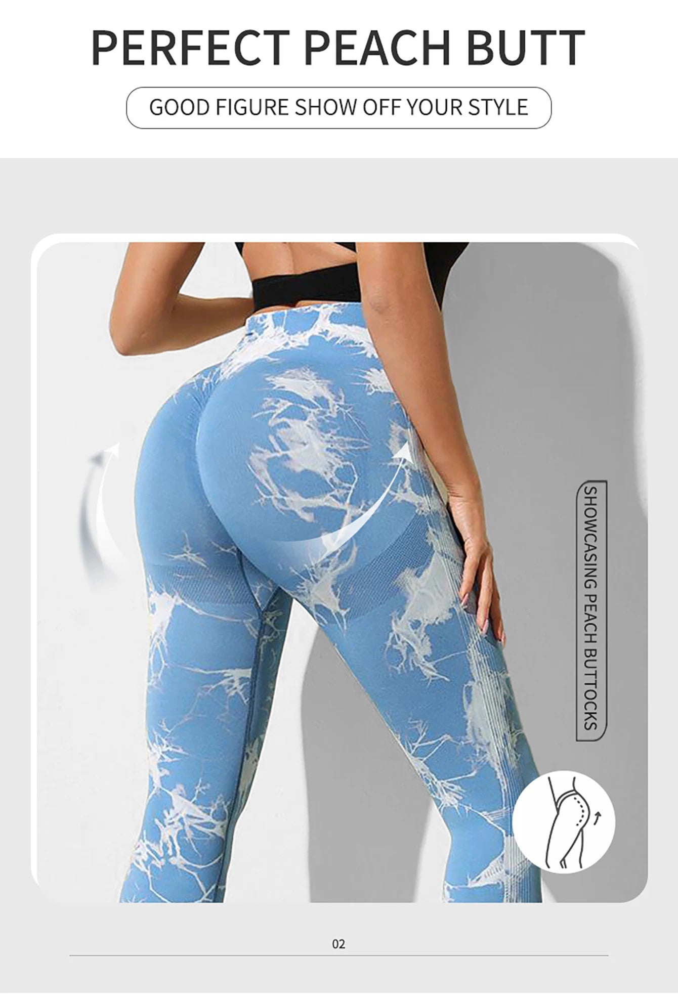 Tie Dye Yoga Pants Sport Leggings